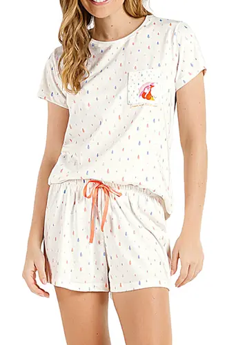 Pijama Feminino Curto Cor com Amor 2010395