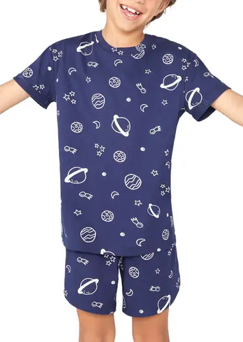 Pijama Infantil Menino Curto Hering 56kw