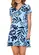 Camisola Feminina Curta com Abertura Podiun 256058