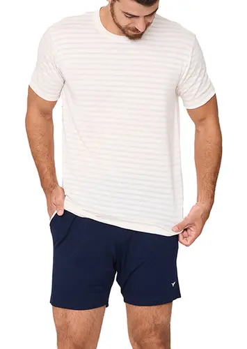 Pijama Masculino Curto Podiun 258046