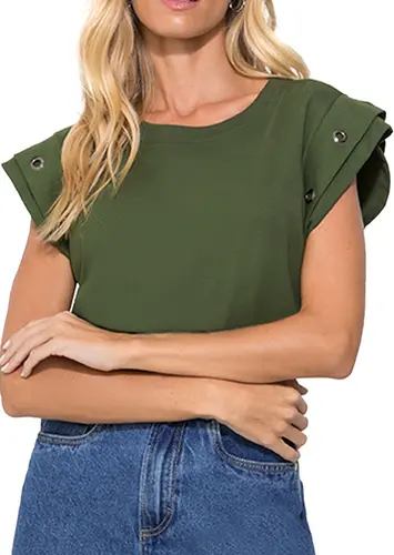 Camiseta Feminina Muscle Tee Enfim 1000120962