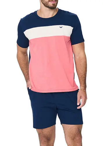 Pijama Masculino Curto Podiun 258021