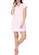 Camisola Feminina Curta com Abertura Podiun 256046