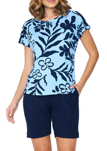 Pijama Feminino Curto Podiun 255058