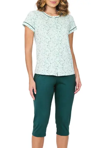 Pijama Feminino Curto com Abertura Podiun 255029
