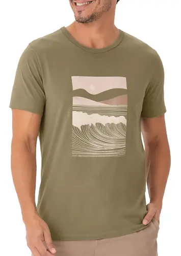 Camiseta Masculina Regular Malwee 1000123777