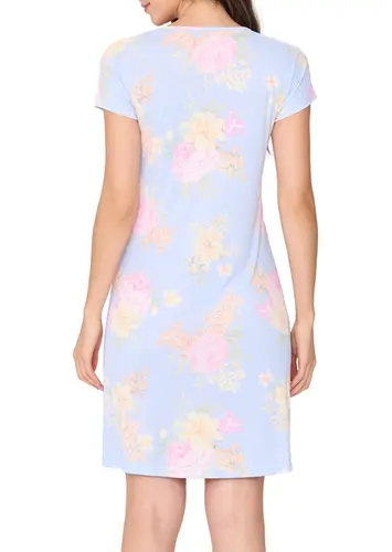 Camisola Feminina Curta com Abertura Podiun 256018