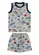 Pijama Infantil Menino Curto Malwee 1000125127