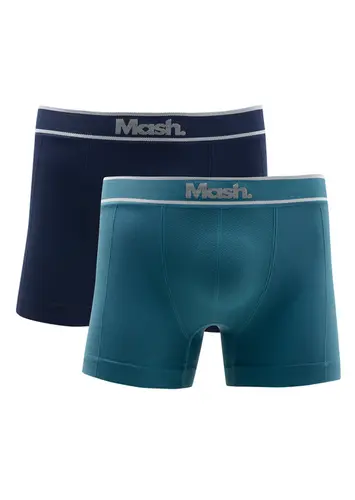 Kit com 2 Cuecas Boxer Mash 711.17