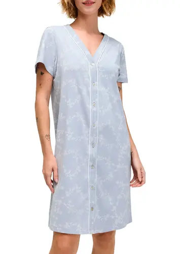 Camisola Feminina Curta com Abertura Hering 7cyp