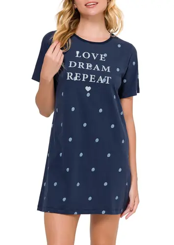 Camisola Feminina Curta Espaço Pijama 4010117