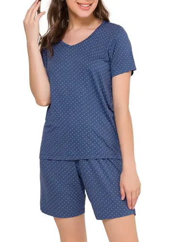 Pijama Feminino Curto Espaço Pijama 4010130