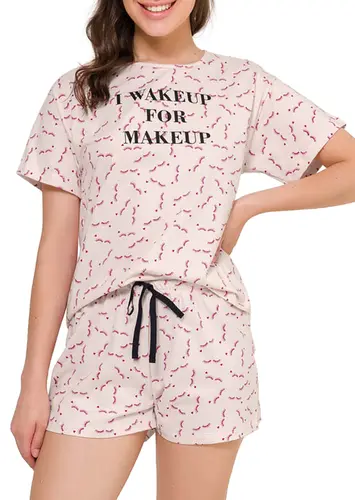 Pijama Feminino Curto Espaço Pijama 4010121