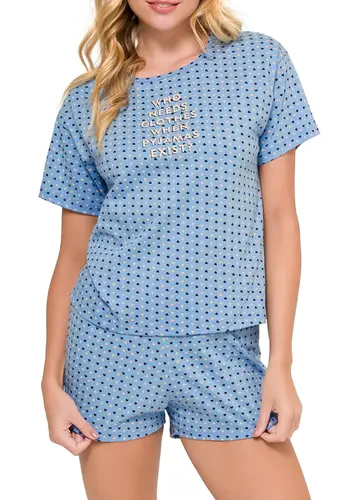 Pijama Feminino Curto Espaço Pijama 4010132