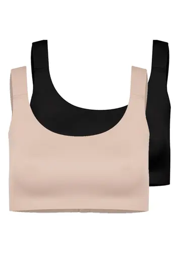 Kit com 2 Sutiãs sem Aro e sem Bojo Hope 22850