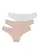 Kit com 3 Calcinhas Tanga Bonjour Ft38840