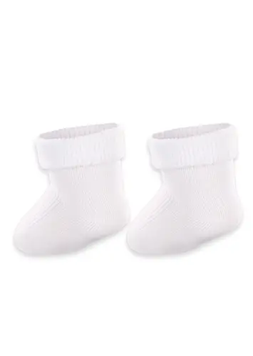 Kit 2 Pares de Meias Bebê Cano Médio Lupo 2002-088
