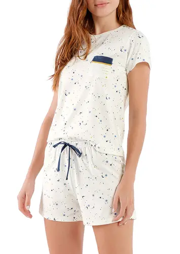 Pijama Feminino Curto Cor com Amor 2010687