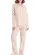 Pijama Feminino Longo com Abertura Espaço Pijama 4010093