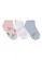 Kit 3 Pares de Meias Infantil Cano Curto Selene 2315-001
