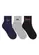 Kit 3 Pares de Meias Esportiva Cano Curto Selene 5061-001