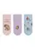Kit 3 Pares de Meias Cano Curto Selene 7360-001