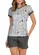 Pijama Feminino Curto Podiun 255160