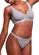 Look Sutiã sem Aro com Bojo Removível Bonjour B27200 + Calcinha Fio Dental Bonjour Ft37200