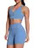 Look Top Feminino Nadador Selene 24842-001 + Shorts Feminino Selene 24807-002