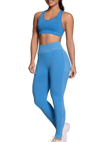 Look Top Feminino Selene 20926-001 + Legging Feminina Selene 20945-001