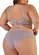 Look Sutiã sem Aro com Bojo Love Secret 813104 Plus Size + Calcinha Alta Love Secret 813204 Plus Size