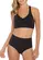 Look Top sem Aro e sem Bojo Plie 50113 + Calcinha Modeladora Fio Dental Plie 50060