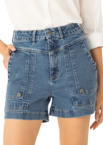 Shorts Feminino Alfaiataria Enfim 1000126051