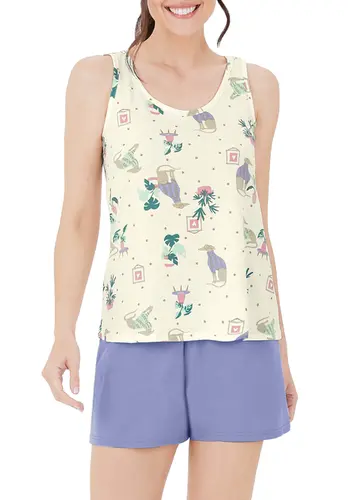 Pijama Feminino Curto Malwee 1000126802
