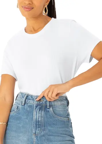 Blusa Feminina Slim Enfim 1000128694
