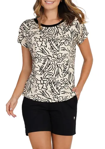 Pijama Feminino Curto Podiun 255134