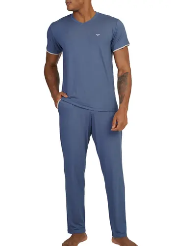 Pijama Masculino Longo Podiun 258116
