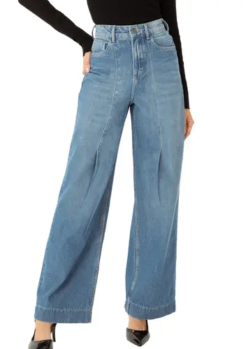 Calça Feminina Wide Leg Enfim 1000131853