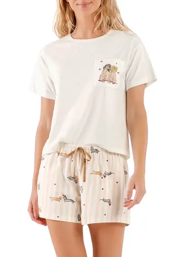 Pijama Feminino Curto Cor com Amor 2010598