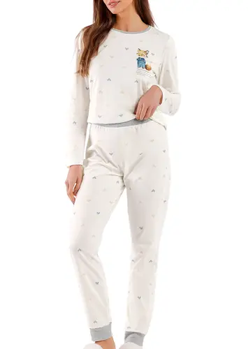 Pijama Feminino Longo Cor com Amor 2010570