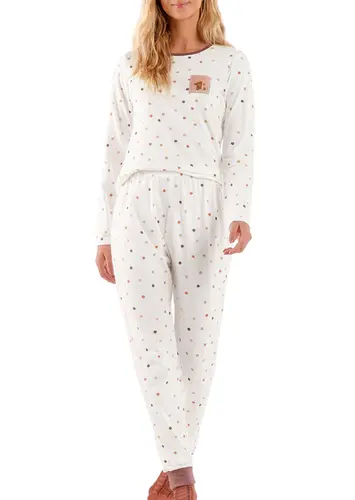 Pijama Feminino Longo Cor com Amor 2010678