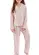 Pijama Infantil Menina Longo com Abertura Cor com Amor 2050097