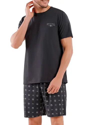 Pijama Masculino Curto Cor com Amor 2030104