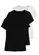 Kit com 3 Camisetas Feminina Hering 02tq