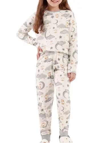 Pijama Infantil Menina Longo Cor com Amor 2050084