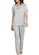 Pijama Feminino Longo com Abertura Podiun 255121