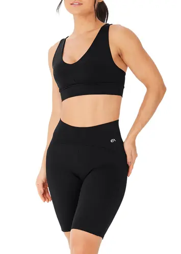 Look Top Feminino Nadador Enfim 1000126975 + Bermuda Feminina Enfim 1000126997