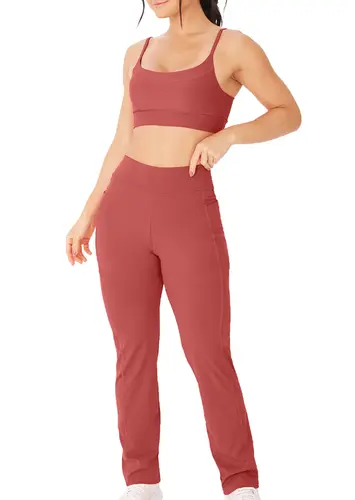 Look Top Feminino Enfim 1000126972 + Calça Feminina Reta Enfim 1000126759