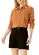 Look Camisa Feminina Ampla Enfim 1000126052 + Shorts Feminino Mom Enfim 1000127985