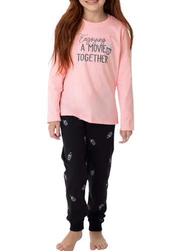Pijama Infantil Menina Longo Malwee 1000126844